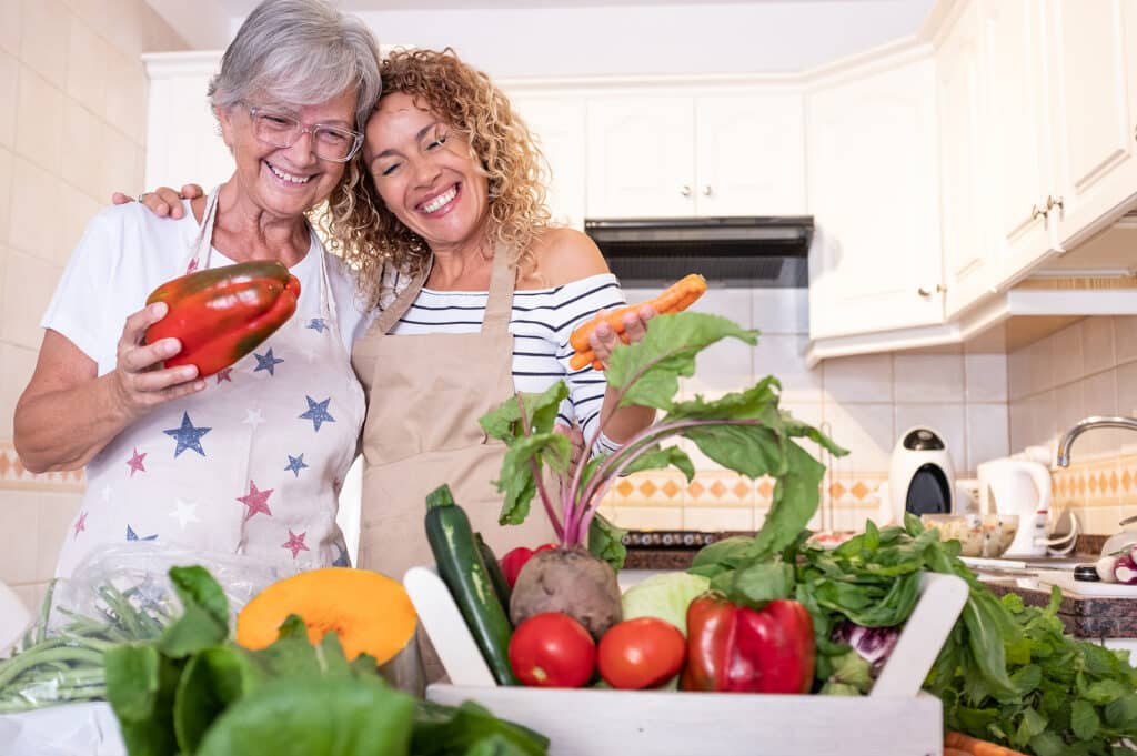 Senior home care can help seniors improve their gut health through diet and routine care.