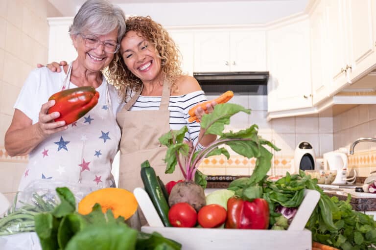 Senior home care can help seniors improve their gut health through diet and routine care.