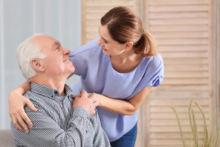 Companion care at home helps aging seniors with dignified care and companionship.